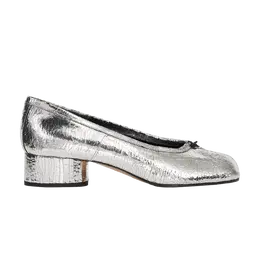 Кроссовки Maison Margiela Wmns Tabi New Ballerina Broken Mirror - Silver, серебряный s58wz0133 p5016 t9002
