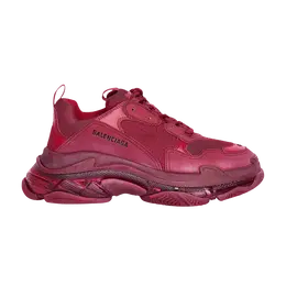 Кроссовки Balenciaga Wmns Triple S Burgundy, красный 544351 w09o1 6016