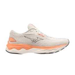 Кроссовки Mizuno Wmns Wave Skyrise 4 Salt White Coral Reef, кремовый j1gd230972
