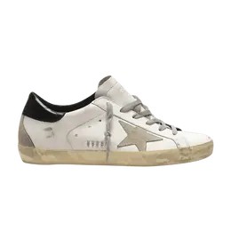 Кроссовки Golden Goose Wmns Superstar White Black Rear, белый gcows590 w55