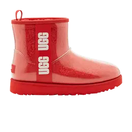 Кроссовки Ugg Wmns Classic Clear Mini Lava Flow, красный 1113190 lfl