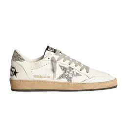 Кроссовки Golden Goose Wmns Ballstar White Silver Glitter, белый gwf00117 f003773 11325