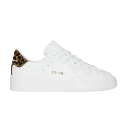Кроссовки Golden Goose Wmns Purestar White Brown Leopard, белый gwf00124 f000310 10269