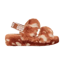 Кроссовки Ugg Wmns Oh Yeah Slide Natural Spots, медный 1118165 nat