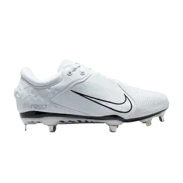 Кроссовки Nike Wmns Hyperdiamond 4 Elite Pure Platinum Black, белый fz0923 102 | pure platinum black