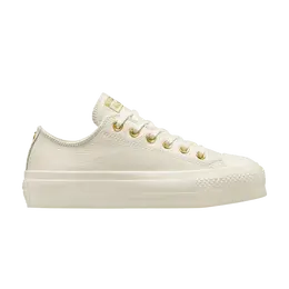 Кроссовки Converse Wmns Chuck Taylor All Star Lift Platform Low Gold, кремовый a12765c | gold