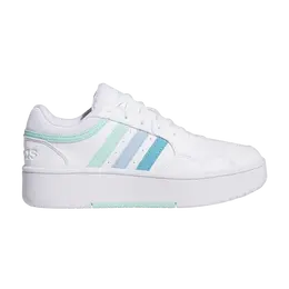 Кроссовки Adidas Wmns Hoops 3.0 Bold Low White Preloved Blue Mint, белый ih0183 | white preloved blue mint