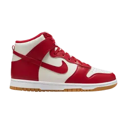 Кроссовки Nike Wmns Dunk High Gym Red Sail Gum, красный dd1869 114 | gym red sail gum