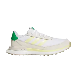Кроссовки Adidas Wmns S2G Spikeless 24 Golf White Powder Yellow Green, белый ih8526 | white powder yellow green