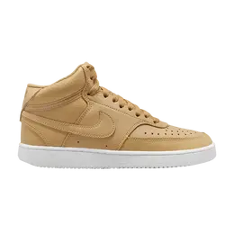 Кроссовки Nike Wmns Court Vision Mid Twine, желто-коричневый cd5436 700 | twine