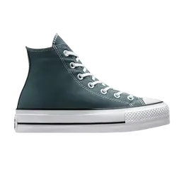 Кроссовки Converse Wmns Chuck Taylor All Star Lift Platform High True Nature, зеленый a12596f | true nature