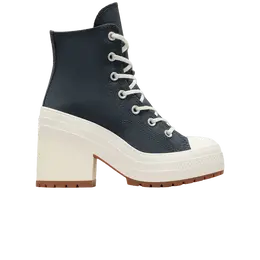 Кроссовки Converse Wmns Chuck 70 De Luxe Heel High Shadow Woods, синий a09386c | shadow woods