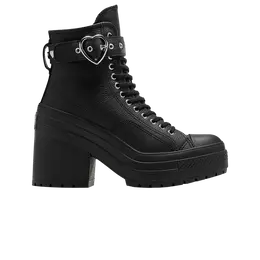 Кроссовки Converse Wmns Chuck 70 De Luxe Heel Platform High Valentines Day 2025, черный a10634c | valentines day 2025
