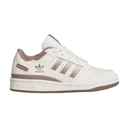 Кроссовки Adidas Wmns Forum Low CL Wonder White Trace Brown, кремовый ji3257 | wonder white trace brown