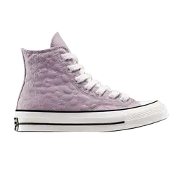 Кроссовки Converse Wmns Chuck 70 High Gradient Flowers, фиолетовый a14269c | gradient flowers