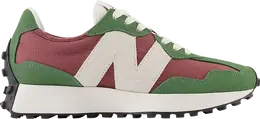 New Balance Кроссовки Wmns 327 'Nori Washed Burgundy', зеленый ws327uo | green