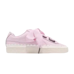 Кроссовки Wmns Basket Heart Scallop Puma, розовый 366979 02 | winsome orchid