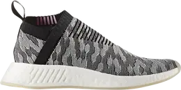 Кроссовки Adidas Wmns NMD_CS2 Primeknit 'Grey White', черный by9312 | black