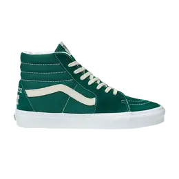 Кроссовки Sk8-Hi Vans, зеленый vn0a4bvtbgn | green/true white