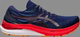 Кроссовки gel kayano 29 2e wide 'deep ocean cherry tomato' Asics, синий 1011b470 401 | blue