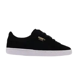 Кроссовки Suede Classic Metal Badge Puma, черный 370081 01 | black/white