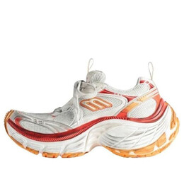 Кроссовки 10xl sneakers 'white red and orange mesh tpu and rubber' Balenciaga, белый 792778w2mv29670 | white/orange/red