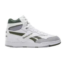 Кроссовки BB4000 2 Mid Reebok, белый 100032748 | white/cold grey/varsity green