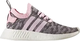 Кроссовки Adidas Wmns NMD_R2 Primeknit 'Wonder Pink', розовый by9521 | pink