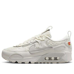 Кроссовки air max 90 futura 'give her flowers' Nike, мультиколор fz3777-133 | sail/light bone-university red-medium soft pink
