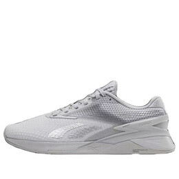 Кроссовки nano x3 'pure grey silver metallic' Reebok, серый 100033775 | pure grey/pure grey/silver metallic