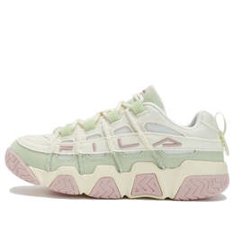 Кроссовки barricade basketball shoes 'white green pink' Fila, белый t12w333201fgs | white/green/pink