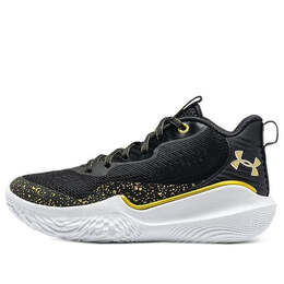 Кроссовки flow breakthru 2 'black gold' Under Armour, черный 3024594-002 | black/white/gold