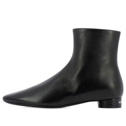 Кроссовки ankle boots 'black leather' Balenciaga, черный 590993wa8f41006 | black