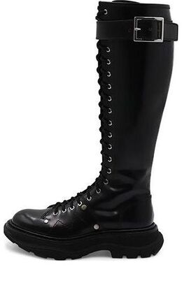 Кроссовки tread slick boot 'black' Alexander McQueen, черный 595466whz811081 | black