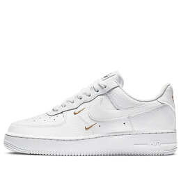 Кроссовки air force 1 '07 essential 'white metallic gold' Nike, белый ct1989-100 | white/gold
