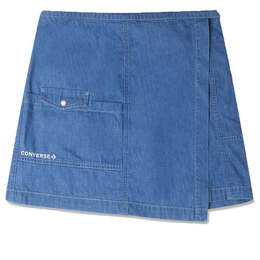 Кроссовки denim city skirt 'jeans blue' Converse, синий 10025451-a01 | jeans blue