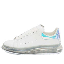 Кроссовки oversized sneaker 'clear sole multicolor ' Alexander McQueen, белый 611699whxm89035 | white/multicolor