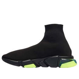 Кроссовки speed clear sole trainer 'black yellow fluo' Balenciaga, черный 607543w05gj1048 | black/yellow