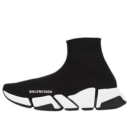 Кроссовки speed 2.0 sneaker 'black white' Balenciaga, черный 617196w2db21015 | black/white