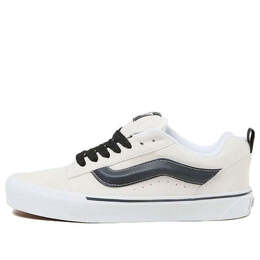 Кроссовки knu-skool 'suede white black' Vans, белый vn0009qcyb2 | white/black