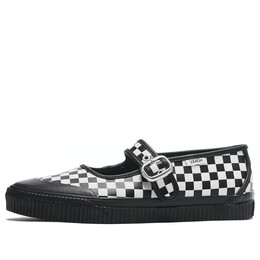 Кроссовки premium mary jane 93 'checkerboard' Vans, черный vn000csgckk | black/white