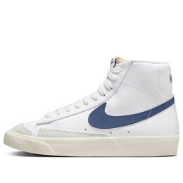 Кроссовки blazer mid '77 'diffused blue' Nike, белый cz1055-125 | white/diffused blue