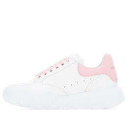 Кроссовки oversized court trainer 'white pink' Alexander McQueen, белый 633915wia9a9414 | white/pink