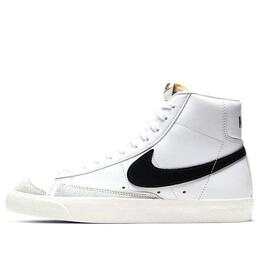 Кроссовки blazer mid 77 vintage 'white black' Nike, белый cz1055-100 | white/black