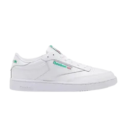 Кроссовки Club C 85 Reebok, белый 100000155 | white/green