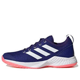 Кроссовки courtflash 'purple white pink' Adidas, фиолетовый gz0707 | purple/white/pink