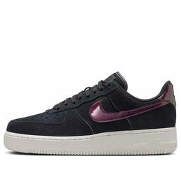 Кроссовки air force 1 '07 se 'eggplant swoosh' Nike, черный hj4401-002 | black/dark raisin/white