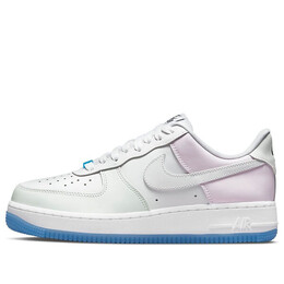 Кроссовки air force 1 '07 lx 'uv reactive' Nike, белый da8301-100 | white/black/university blue