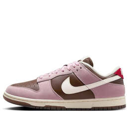 Кроссовки dunk low 'neapolitan' Nike, мультиколор hm0987-200 | cacao wow/pale ivory/pink foam