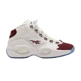 Кроссовки Packer Shoes x Question Mid Reebok, белый ie2152 | footwear white/footwear white/maroon